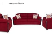 Brand New Rosewood Sofa Set (3+1+1) by Room Crafts
