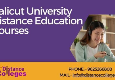 Calicut University Distance Education Courses