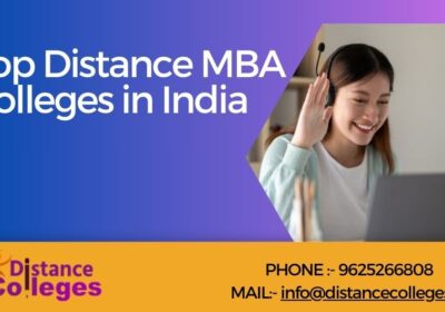 Top Distance MBA Colleges in India